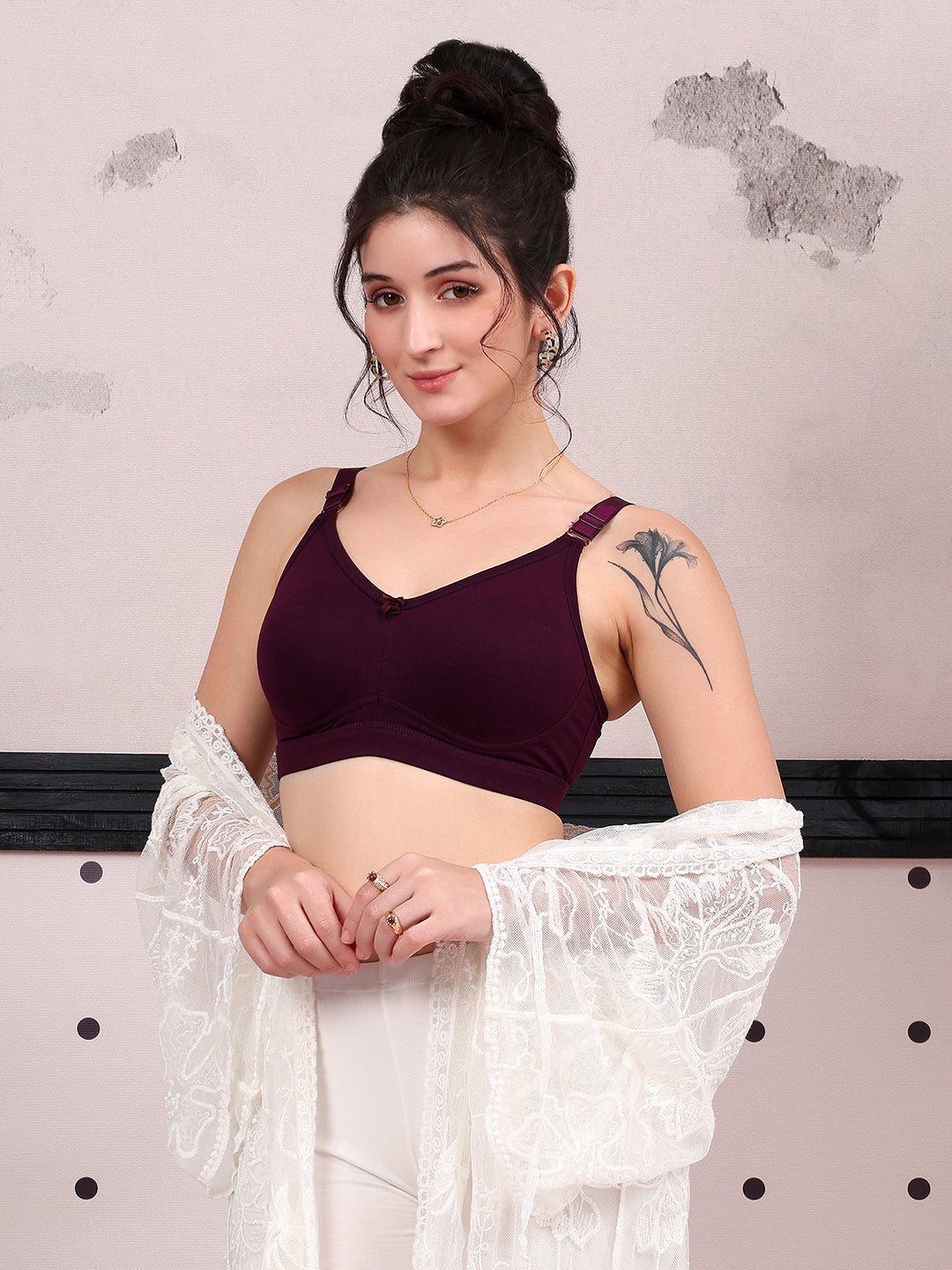 Solapuri D BURGUNDY