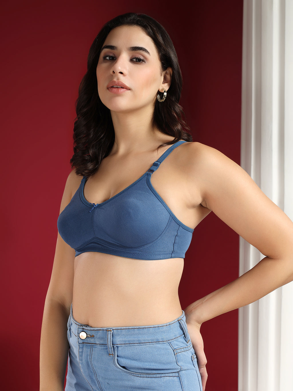Beyongerie BLUE HAZE -Erode Ease - Non padded wireless bra