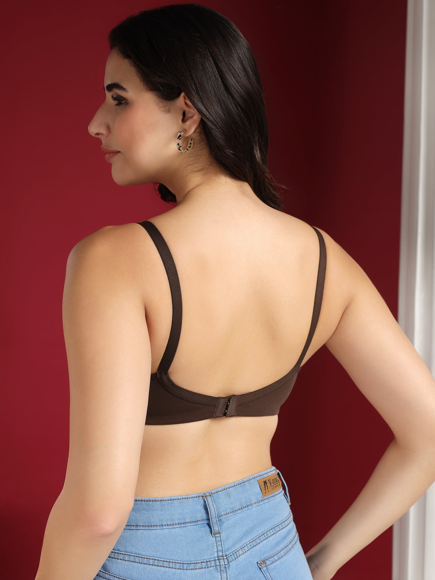 Beyongerie -Erode Ease MOCHA BROWN- Non padded wireless bra