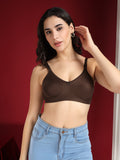 Beyongerie -Erode Ease MOCHA BROWN- Non padded wireless bra